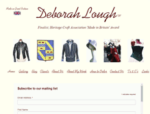 Tablet Screenshot of deborahloughcostumes.com